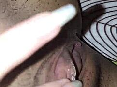 emo girl masturbates to creamy pussy orgasm
