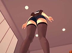 Hey, check out this 3D cartoon anime hentai adventure 😏