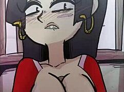 boa hancock chats about her titfuck loop in anime style