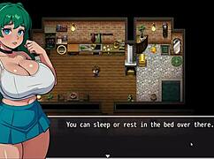 Cute girl with huge tits falls in bathtub exposing wet pussy