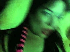 Let's enjoy a delicious dinner with a beautiful woman.