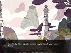 Garnet Delivers Intense Blowjob in Gem Blast Part 1 Anime Adventure