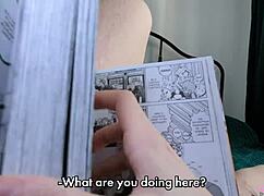 Step mom's friend questioned my sexuality and took my virginity with dirty talk