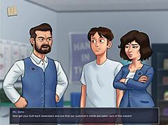 Summertime Saga 171: Monster Cock Blowjob Scene