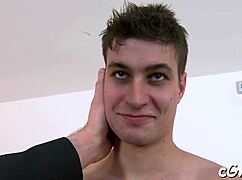 Huge shlong dominates in raw gay action