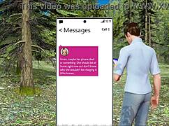 Ripples 36 in the 3d cartoon game with clothes ripped