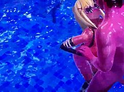 In Konosuba, characters indulge in hentai sex scenes wearing bikinis