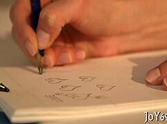 Oh, pink teen 18+ cookie gets toyed with dildo!