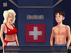 Summertime Saga 171: Monster Cock Blowjob Scene