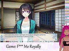 vtuber lewdneko dives into the game f me royally part 1