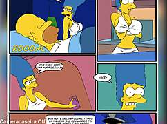 I can’t believe this Simpsons parody cartoon sex, it’s wild!