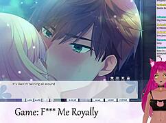 vtuber lewdneko dives into the game f me royally part 1