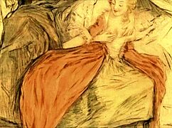 Vintage erotic cartoon drawings captivate viewers