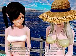 Harem Hotel 154 brings anime hentai game fun