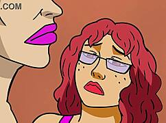 pawg stripper gets clothes ripped in anime trouble