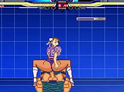 chunli battles long in steamy clash