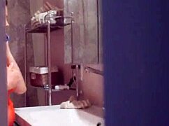 Quick session with big tit wife at home