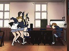 K-on episode 2-21 with intense music scenes