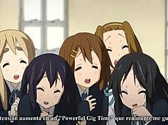 K-on episode 2-21 with intense music scenes