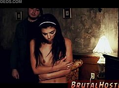 Hard metal bondage for poor Latina teen Gina?