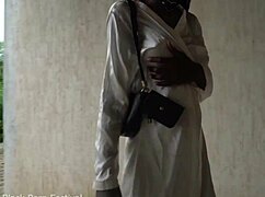 my new african maid is skinny with a narrow ass and hot tits