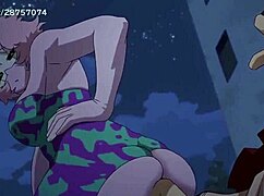 Naked Nuria Millán Gets 5on1 Rough Fuck with Creampies