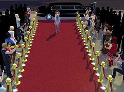 Dexter Uses X-Ray Glasses To See Everyone Naked In Sims 4?