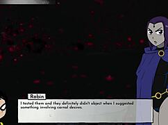 Watch me fuck Raven twice in this intense 18 Titans part 26 anime scene.