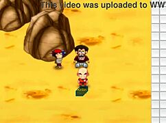 Bulma Adventure 4 - Mr Satan Watches Miss Piiza Pizza Gangbanged at Cell Games.