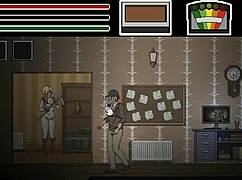 Man fucks pretty lady in spirit hunt ryona hentai game.