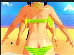 Perfect day at beach with Mya