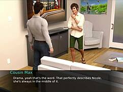 What happens when the sexy anime girl nurses back to pleasure in this hentai?