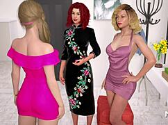 Dusklightmanor - redhead gets cock and cums e1 48