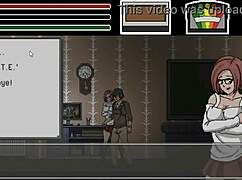 Man fucks pretty lady in spirit hunt ryona hentai game.