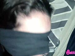 I was tied up blindfolded, escaped, and moaned loudly with gabbie and rennan.