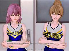 playing harem hotel 61 in the anime style