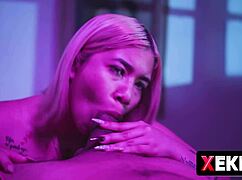 venezuelan latina with big tits spied on while changing by fake photographer