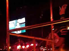 frankie in hot stockings stripping down. damn, that retro vibe!