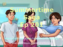 In summertime saga 201, the story unfolds casually