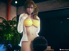 Honey Select 2: Misaki Doaxvv Bent Over In Doggy Nude Hentai!