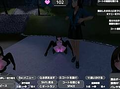 how does sereka-san expose herself in a naked coat without getting noticed?