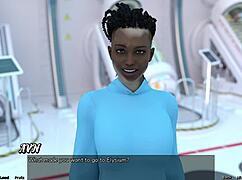 Stranded in Space 7 - Red Haired Step Sister in Shower