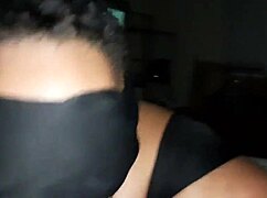 i gave a big blowjob to my old bbw partner, blindfolded