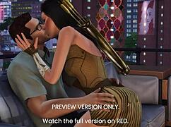 Peggy's Passionate Affair in 3D Hentai