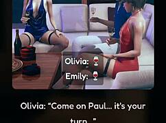 Confined with the twins and goth in horny hentai game