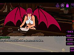 Mythical Milf Fights Demons in Hentai