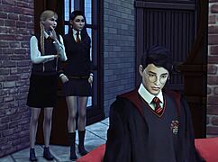 In the triwizard tournament, a 3d hentai preview unfolds with naughty anime characters