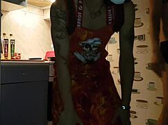 Jasper Cooking in the Kitchen