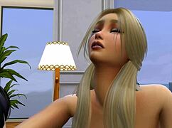 Colleague show each other bodies and then have sex out of curiosity