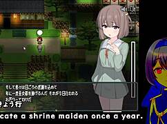 Hey, playing Kamikakushi with machine subtitles, crossdressing hentai fun on the ranch.